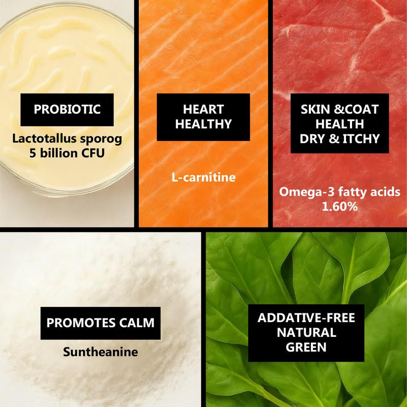 Enhealthy Probiotics Dog Soft Chews Variety Pack 8-In-1 12-In-1 Multivitamins & Calming Joint Gut Skin Heart & Relax Support Beef Flavor Tiktokshop Blackfriday