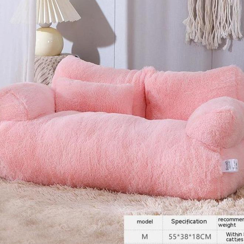 Cozy Flannel Cat Sofa: Washable, Warm, and Perfect for Your Feline Friend