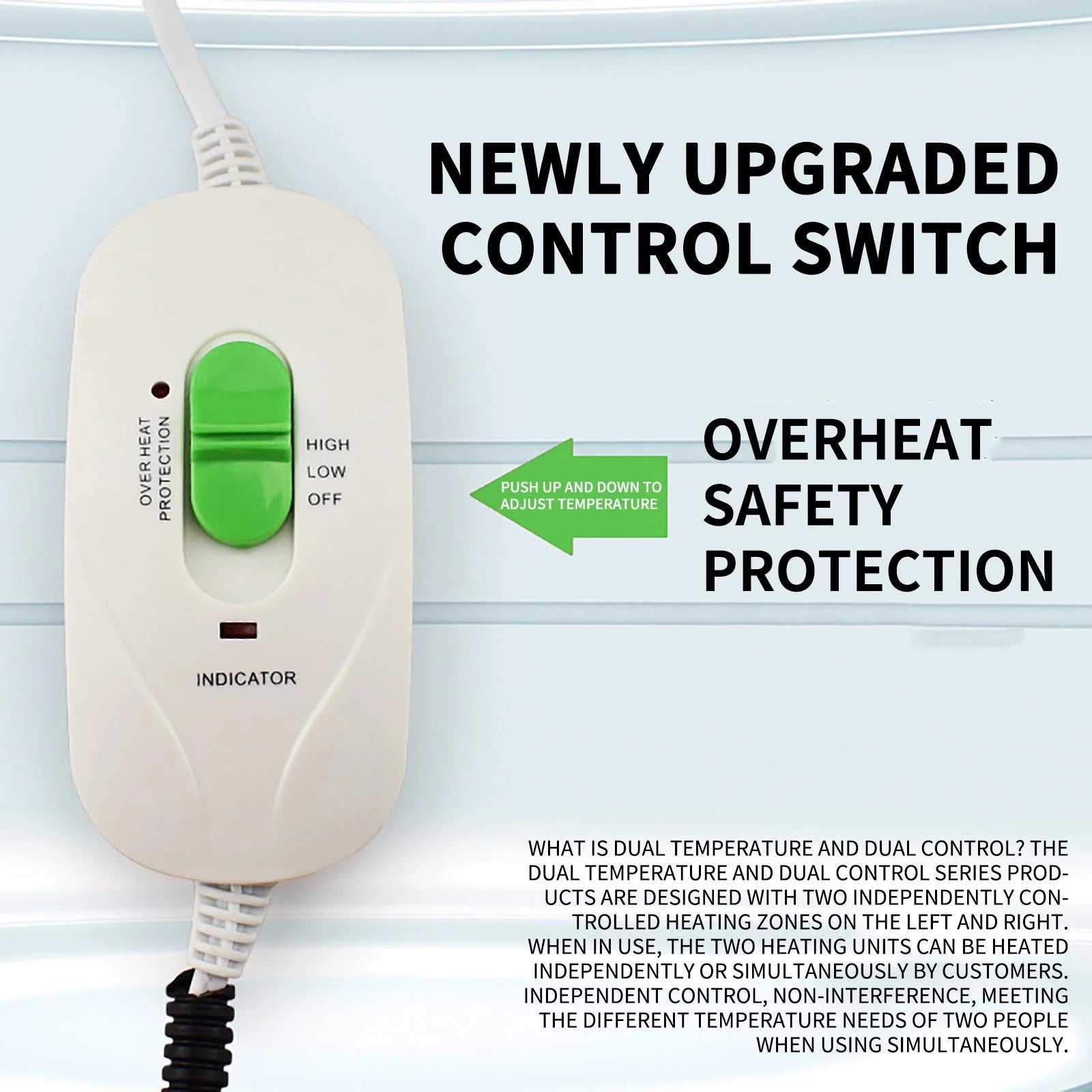 Cozy Comfort for Your Furry Friend: Waterproof Electric Heating Pad for Dogs and Cats - 18" x 18" Floral Design in Gray