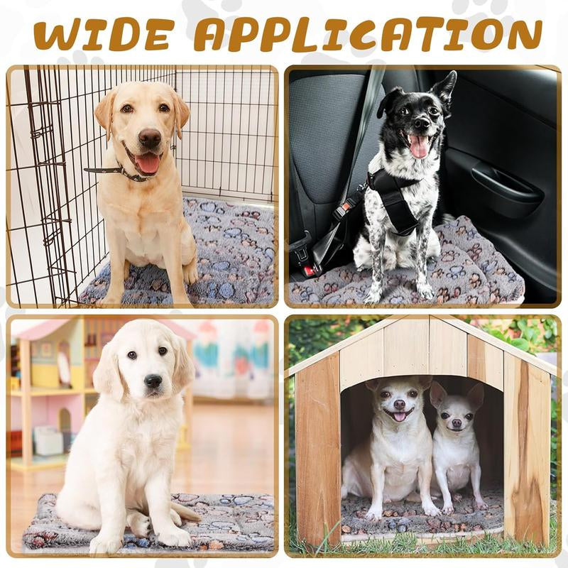 Self Warming Pet Bed, Rock the Fish to Sleep ，Small Self Heating Pet Crate Pad,Warm Fleece Pet Sleeping Mat， Thermal Extra Warm Mat Indoor & Outdoor, Double-Sided Warmth & Washable