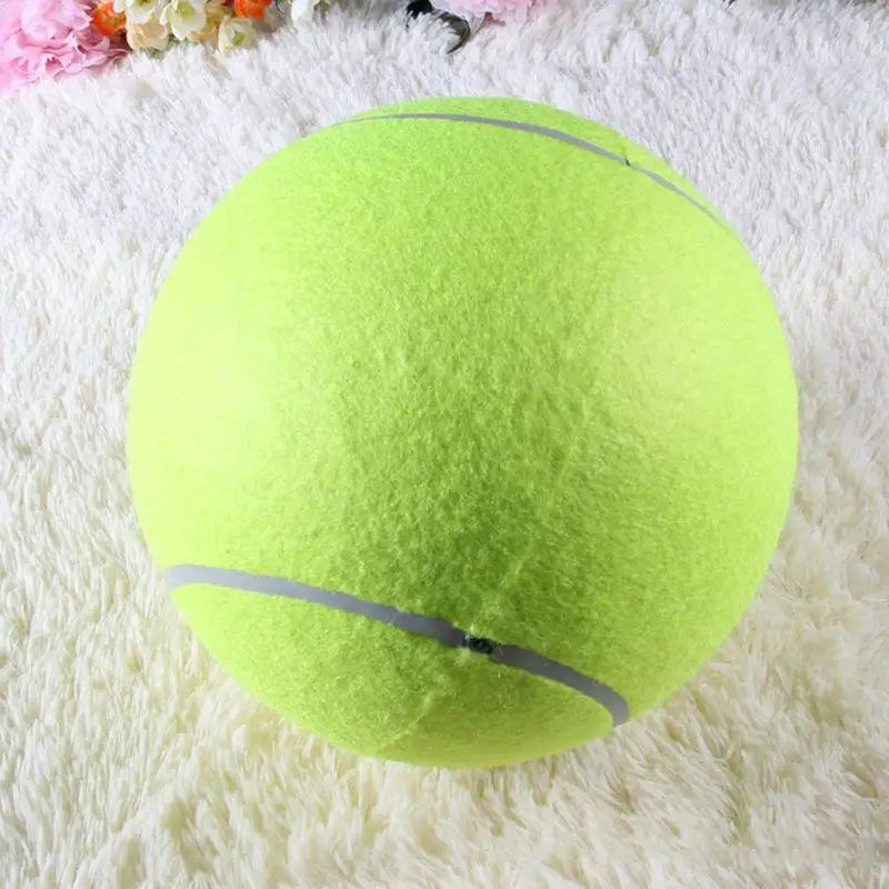 Mega Jumbo Dog Tennis Ball - Interactive Chewing Toy for Endless Fun and Training