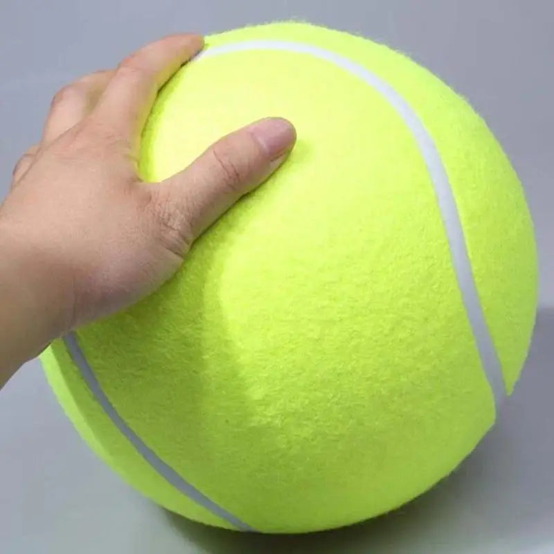 Mega Jumbo Dog Tennis Ball - Interactive Chewing Toy for Endless Fun and Training