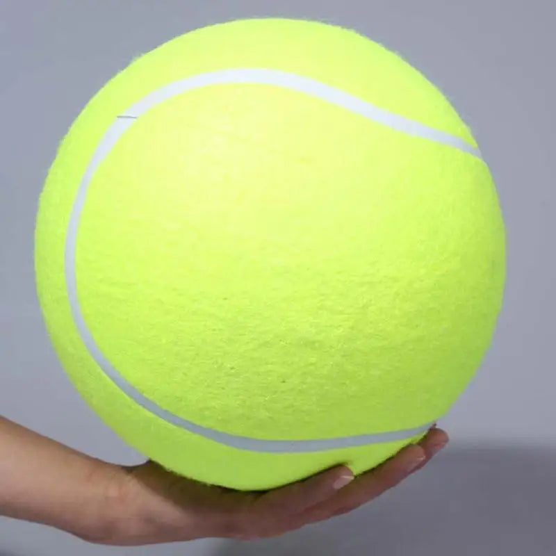 Mega Jumbo Dog Tennis Ball - Interactive Chewing Toy for Endless Fun and Training